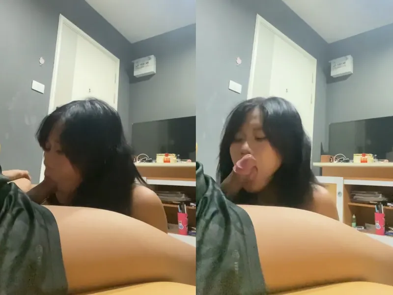 Em mê mút cò đến mức ho sặc sụ p1